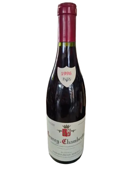 Bouteille de Gevrey-Chambertin, Domaine Denis Mortet, millésime 1996