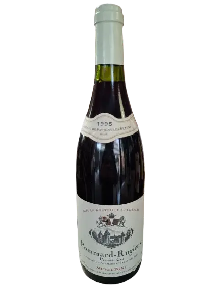 Bouteille de Pommard-Rugiens premier cru, Michel Pont, millésime 1995